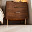 Nightstand with Charging Station, Smart Nightstand with Night Light, Modern Night Stand with Storage Cabinet for Bedroom-120926354