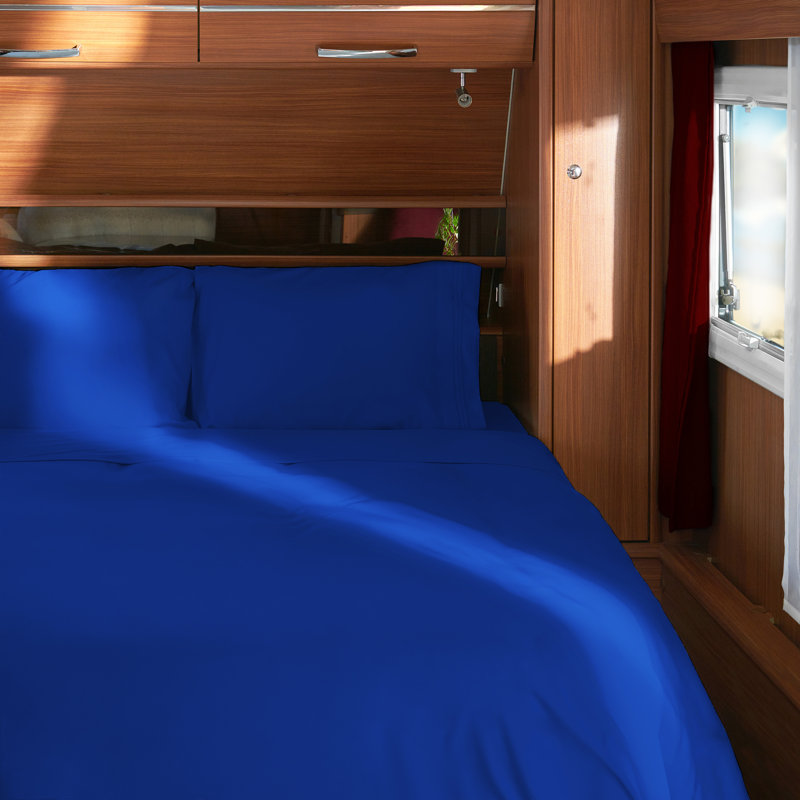 Draps Mellanni 1800 RV / Short , Bleu royal