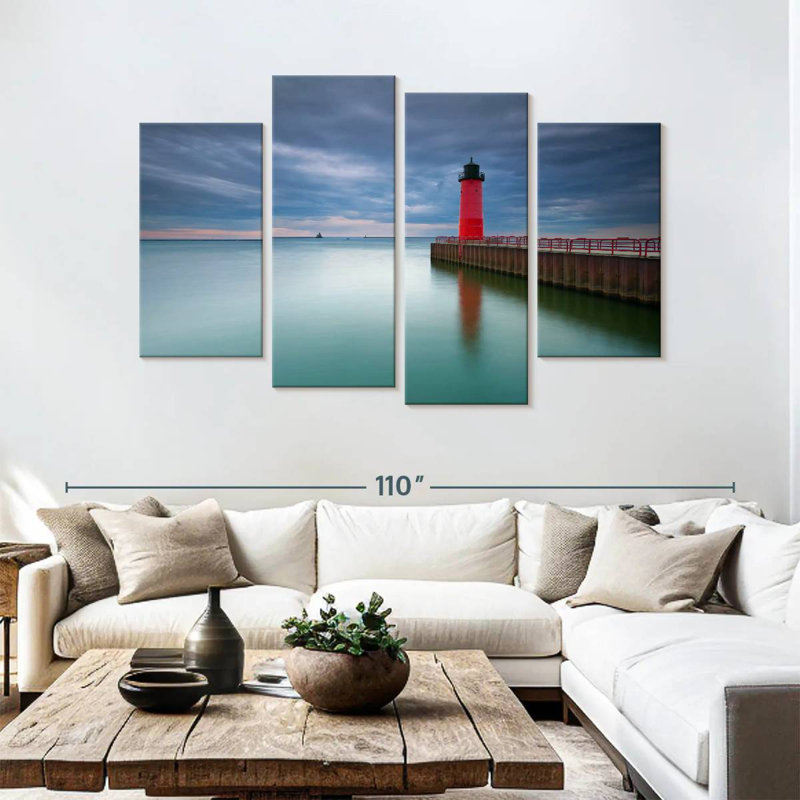 Milwaukee pierhead lighthouse Aletra, H 54 po x l 84 po