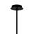 Maren 8 Light Black Chandelier, 26-Inch Modern Ceiling Light Fixture for Dining Room or Kitchen