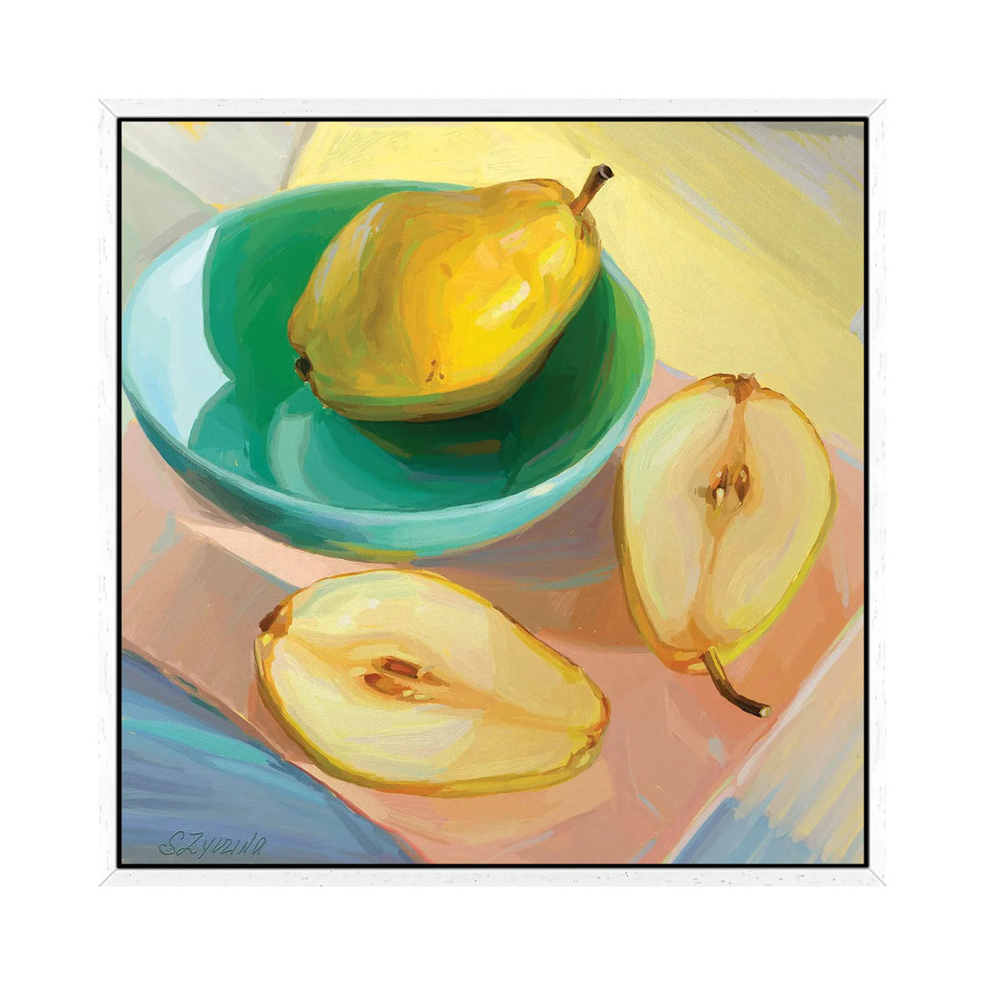 Pair Of Pears von Svetlana Zyuzina - Gallery-Wrapped Canvas Giclée on Canvas