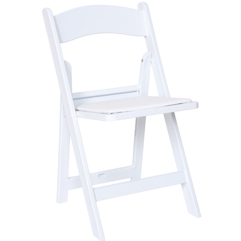 Chaise pliante Rhino, Blanc