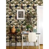 Canopy Sketch Floral Wallpaper