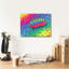 «Epop Graffiti», psychedelic isopod par Rebecca Wang, art mural sur toile-106173211
