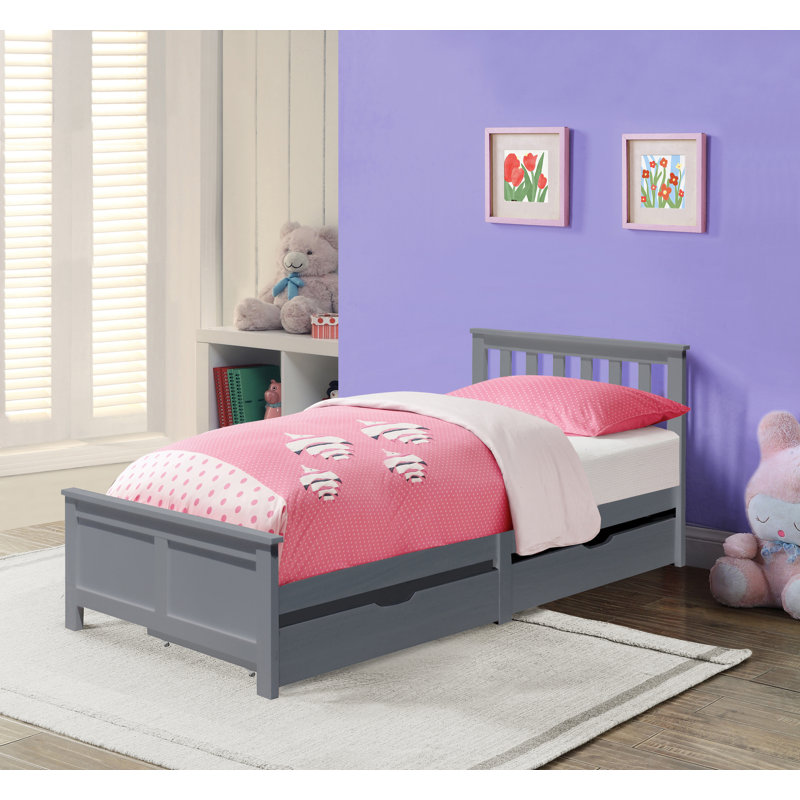 Rosado Storage Bed, Grey