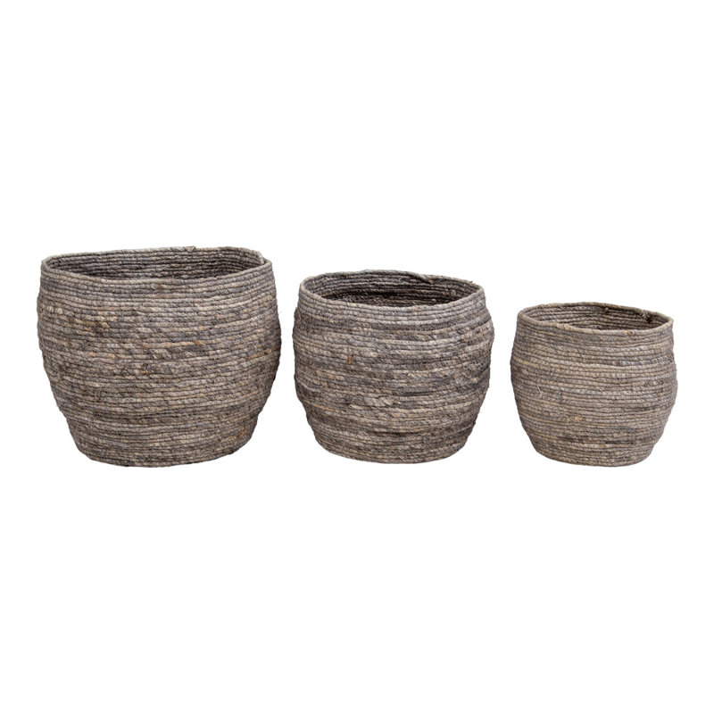 Bay Isle Home Wicker Bucket