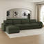 Canapé modulaire en L avec repose-pieds mobile-1656148175