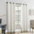Sun Zero Aldwin Slub Texture Magnetic Closure 100% Blackout Grommet Curtain Panel-110987436-110987439