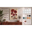 Deep Crimson Botanicals Botanical - Wrapped Canvas-1190897851-1190897853