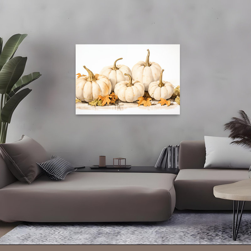 Art abstrait abstrait automne, 32" H x 48" W