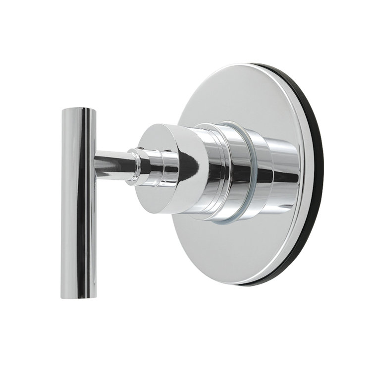 Kingston Brass Manhattan Single-Handle Wall Mount Six-Way Diverter Valve with Trim Kit