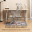 Porto Straight Rectangular Chair Mat-43367642