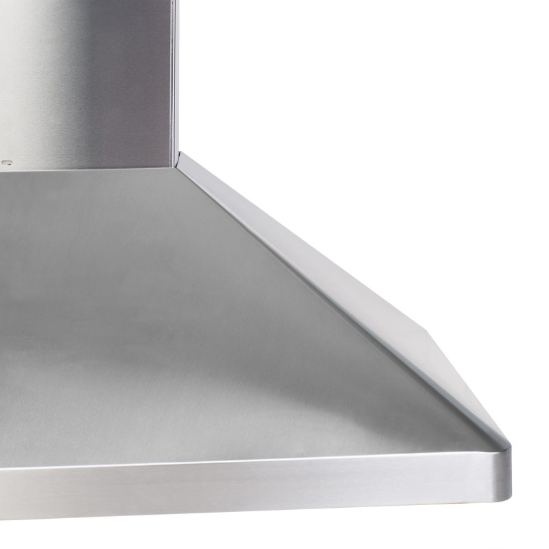 29.6" 600 CFM Wall Mount Range Hood in Stainless Steel