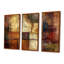 Dahianna - Ensemble d'art mural collage abstrait-108312894-108312896