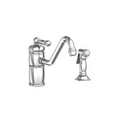 Nadya Single Handle Kitchen Faucet with Side Spray