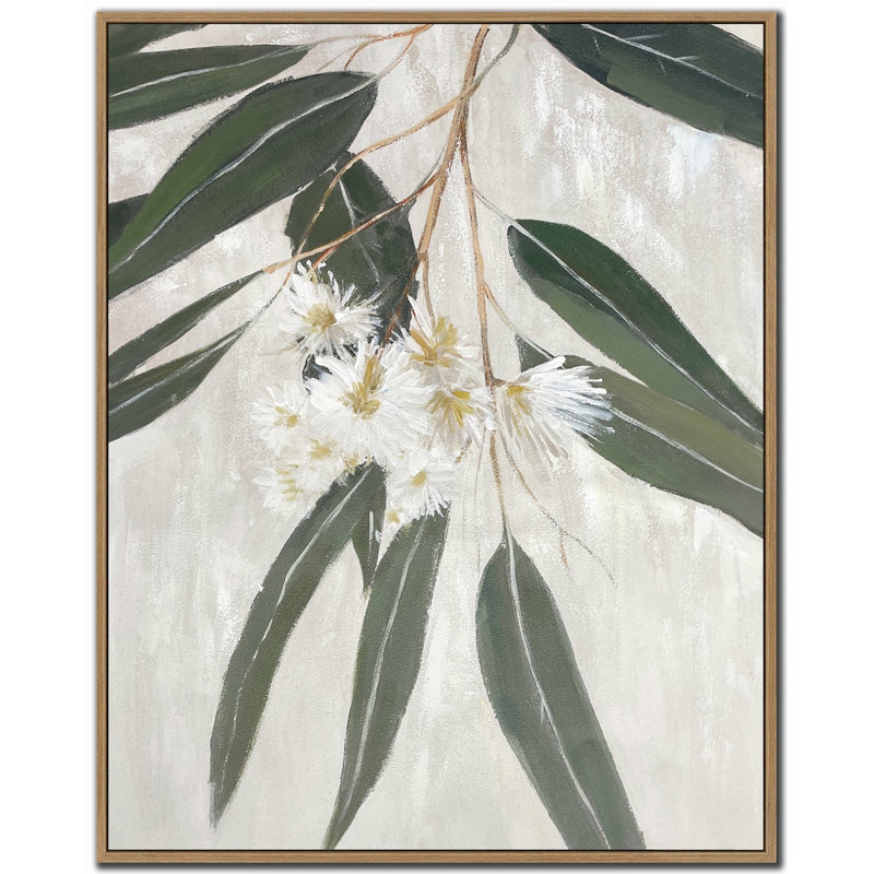 «Eucalyptus Blossoms I», art mural sur toile