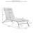 Debbora Outdoor Rust-Resistant Metal Chaise Lounge-1576513847