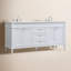 Ensemble de meuble-lavabo double 72 po Readington-112592509