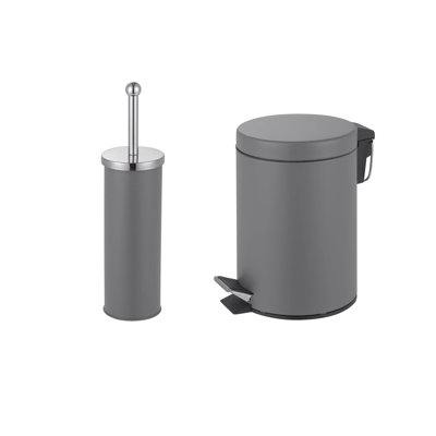 Ajeenah Freestanding Toilet Brush and Holder