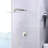 Shower Faucet Wall Mounted In Brushed Nickel Color - Brass, Valve Included Gloss