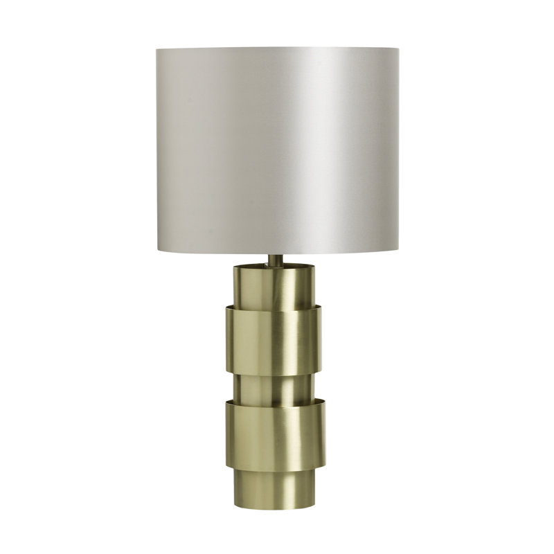Ring Table Lamp, Satin Brass