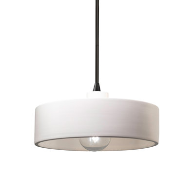 Luminaire suspendu cylindrique à 1 lumière Colgate