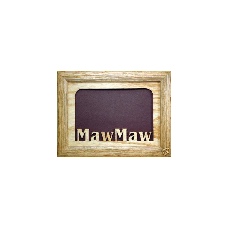 Oak Solid Wood Picture Frame with Mat