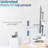 Adjustable Height Steel Standing Desk Converter-93610067