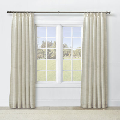 Pershing Semi Sheer Curtain Single Panel