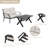 2-Piece Outdoor Patio Loveseat Set-1259882611