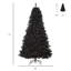 Arbre de Noël artificiel régulier (double) avec aiguilles noires-1259993236-1259993234