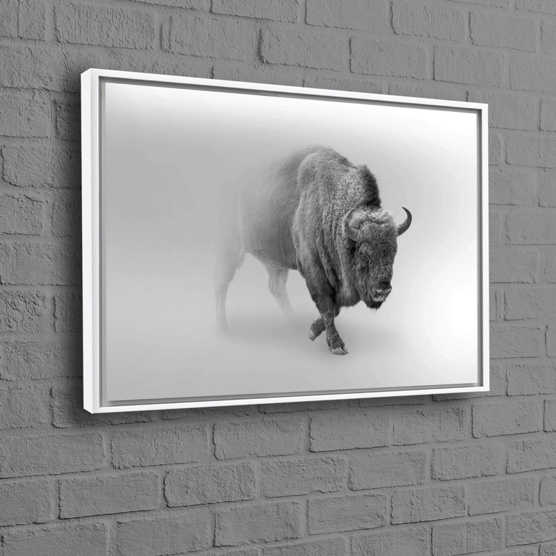 Print on Canvas, 70 cm H x 100 cm W, White, Framed Print without Mat