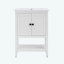 Meuble-lavabo blanc 24 po avec comptoir d'évier