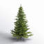 Lighted Artificial Fir Christmas Tree-1497654451