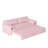 66" Queen Pull Out Sofa Bed, 3-in-1 Convertible Sleeper Sofa Multi-Functional Velvet Loveseat Bed-1870766262