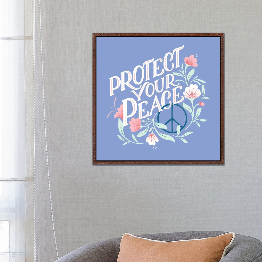 Protect Your Peace I von Gia Graham - Gallery-Wrapped Canvas Giclée on Canvas