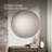 Essential Round Wall Mirror, Bathroom/Vanity Mirror with Frame-91696123-91696137