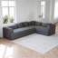 Canapé-lit convertible de 78,7 pouces avec coussin cylindrique, canapé-lit pliant en chenille, canapé-lit pliant avec poche latérale, canapé-lit de plancher, 2 pièces-775106479