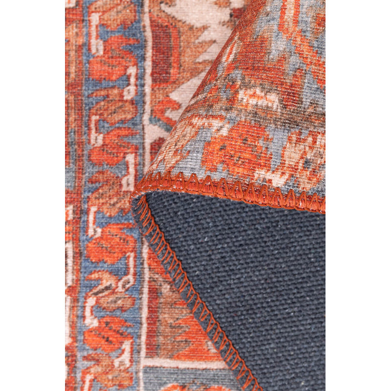Luxurious Machine Carpet, 2.5 x 7.5 Feet, 100% Polyester, 1850 g/m² | Soft 0.16 in Pile Height, Eco-Friendly Recycled Poly Cotton Underside | Ideal for Living Room, Hallway, & Home Decor | Easy Care Design