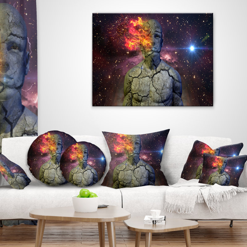 Geometric Throw Pillow