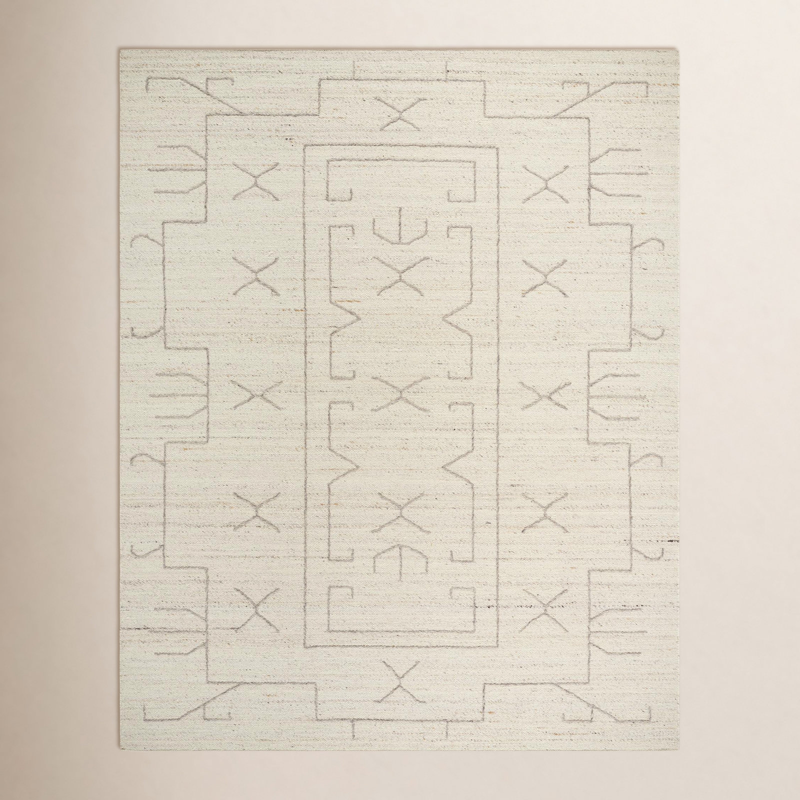 Flatweave Moroccan Pearl Rug, Rectangle 8' x 10'