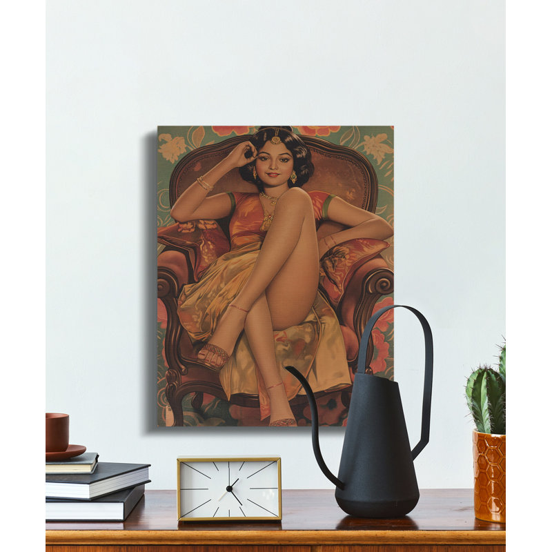 1 Piece Wrapped Canvas Wall Art Set, 45.72 cm H x 30.48 cm W