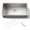Strive 32" L x 18.25" W Undermount Single Bowl Kitchen Sink with Basin Rack