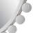 Suzie Metal Round Wall Mirror-1282877307