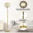 64.2'' Chrome LED Novelty Floor Lamp with USB-97788681-97788680