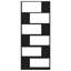 Book Shelf Black Oak 24Cm Engineered Wood-962757085