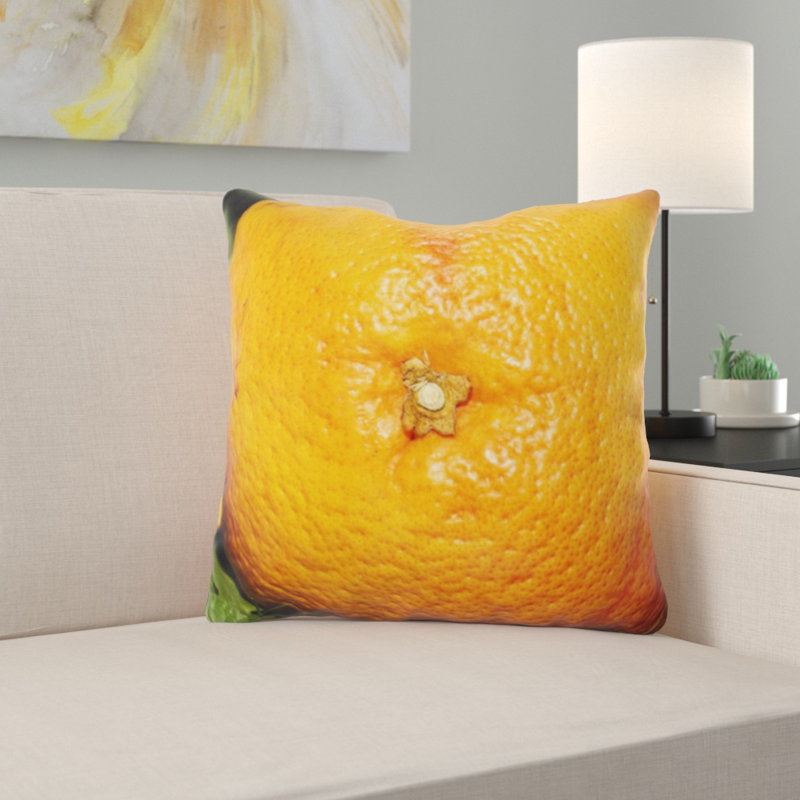 Microsuede Throw Pillow