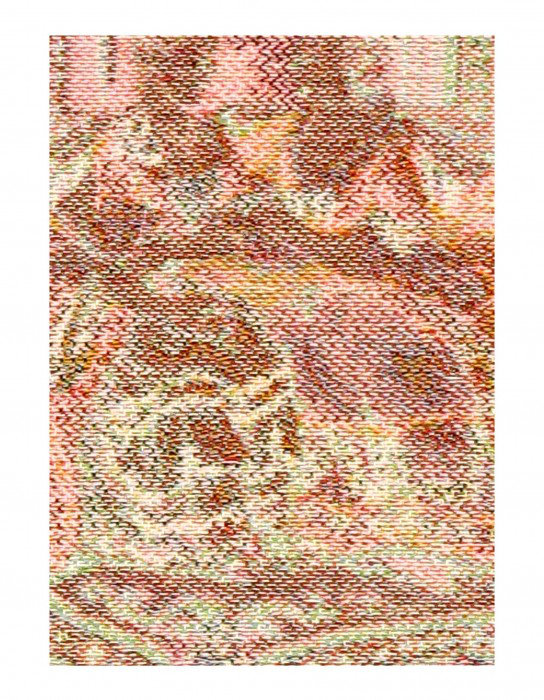 Ouellet One-of-a-Kind 1' X 1'3" Small Rectangle Flat Weave Area Rug