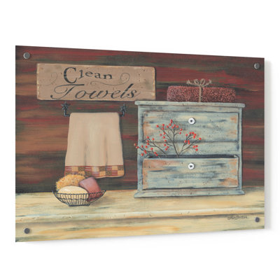 Clean Towels by Pam Britton  Unframed Advertisements