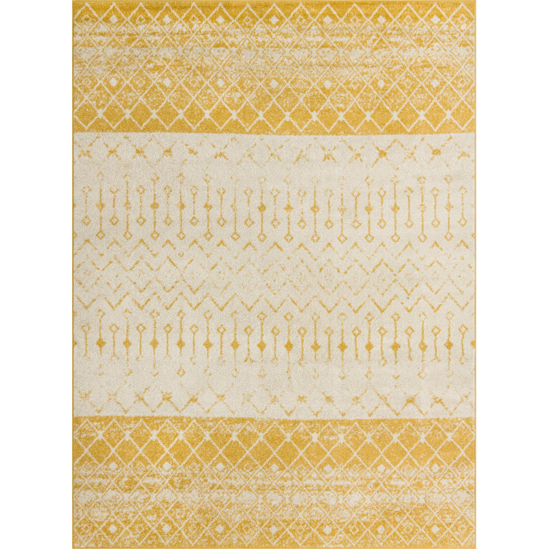 Abstract Indoor Rug, Rectangle 9' x 12'